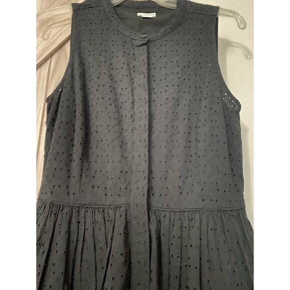 J by J.Crew Island, black sleeveless dress, size 4 - Picture 2 of 6